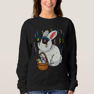 Easter Bunny Funny Animal Egg Hunt Men Women Kids Sweatshirt
