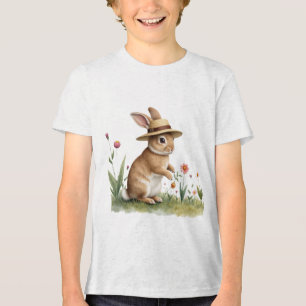 easter bunny gardener Tri-Blend shirt