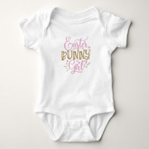 Easter Bunny Girl Easter Bodysuit