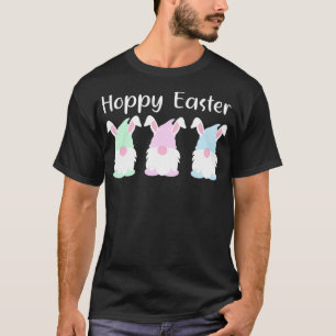 Easter Bunny Gnome  Happy Easter Pun Spring Decor  T-Shirt