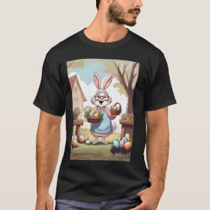 Easter Bunny Grandma Easter T-Shirt