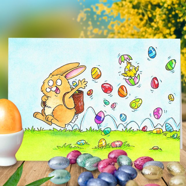 Easter Bunny Greeting Card (Creator Uploaded)