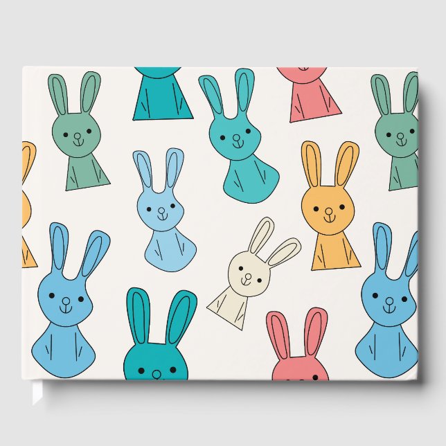 Easter Bunny Guest Book (Front)