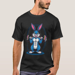 Easter Bunny Gym Workout T-Shirt