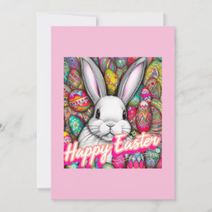 Easter Bunny Holiday Card
