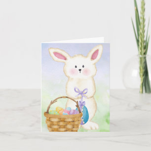 Easter Bunny Holiday Card