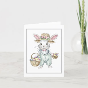 Easter Bunny Holiday Card