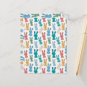 Easter Bunny Holiday Postcard