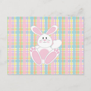 Easter Bunny Holiday Postcard