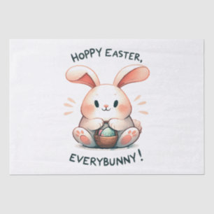 Easter Bunny Hoppy Easter, Everybunny! Tissue Paper