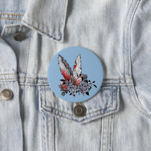 Easter Bunny Horror 7.5 Cm Round Badge
