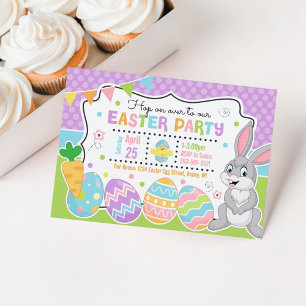 Easter Bunny Invitation Kids
