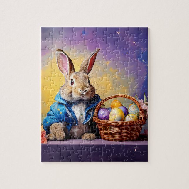 Easter Bunny Jigsaw Puzzle (Vertical)