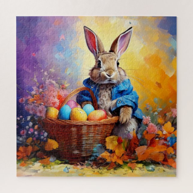 Easter Bunny Jigsaw Puzzle (Vertical)