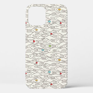 Easter Bunny: Joyful Seamless Fun. iPhone 12 Case