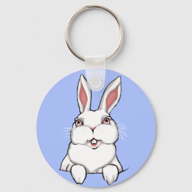 Easter Bunny Keychain Festive Easter Keepsakes (Front)