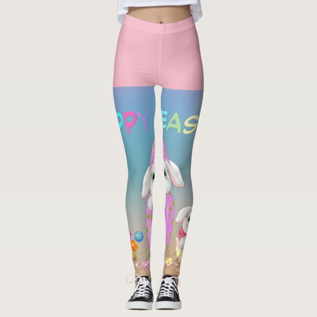 Easter bunny leggings (Front)