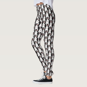 Easter Bunny Leggings Black Easter Legging Pants