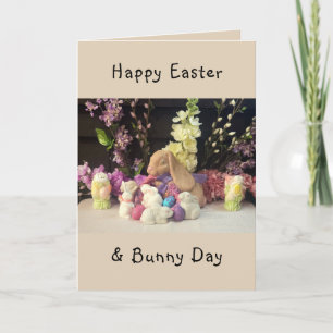 Easter Bunny & little helpers Card