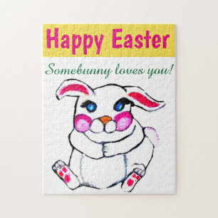 EASTER BUNNY LOVE puzzle