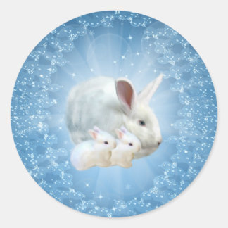 Easter Bunny Magic Sticker