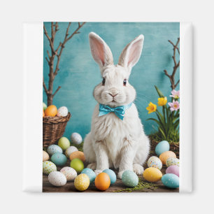 Easter bunny magnet