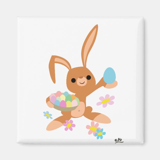 Easter Bunny magnet (Front)