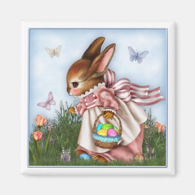 Easter Bunny Magnet (Front)