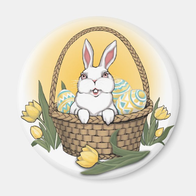 Easter Bunny Magnet Festive Easter Decorations (Front)