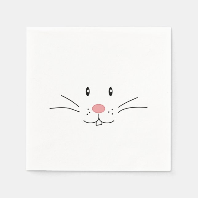 Easter Bunny Napkins (Front)