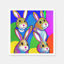 Easter Bunny Napkins