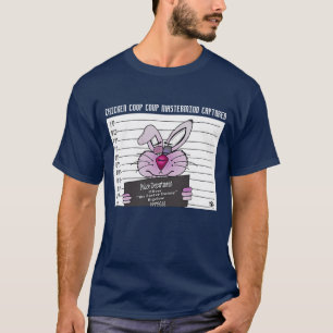 Easter Bunny Navy Men's T-Shirt