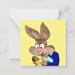 Easter Bunny Note Card