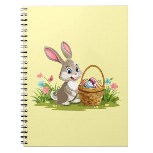 Easter bunny notebook