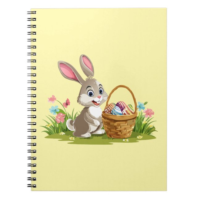 Easter bunny notebook (Front)