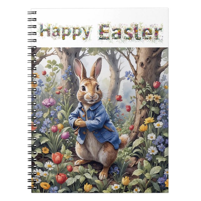 Easter Bunny Notebook (Front)