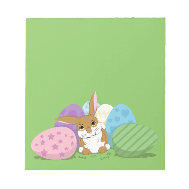 Easter Bunny Notepad (Front)