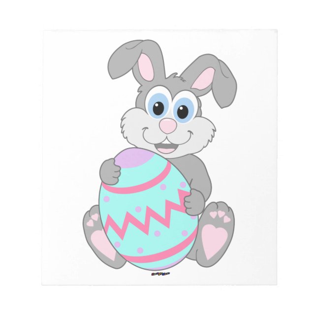 Easter Bunny Notepad (Front)