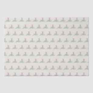 Easter Bunny Original Illustration Tissue Paper