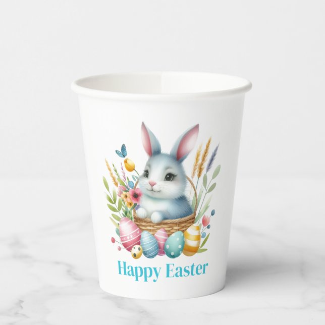 Easter Bunny Paper Cups (Left)