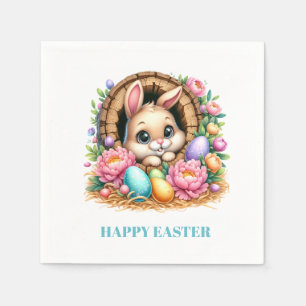 Easter Bunny Paper Napkins