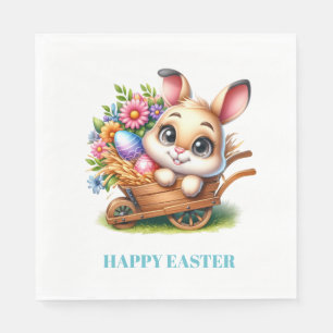 Easter Bunny Paper Napkins