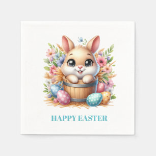 Easter Bunny Paper Napkins