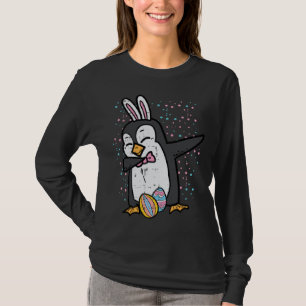 Easter Bunny Penguin Dab  Dance Girls Boys Kids To T-Shirt