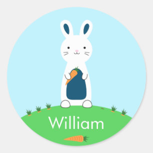 Easter Bunny Personalised Stickers
