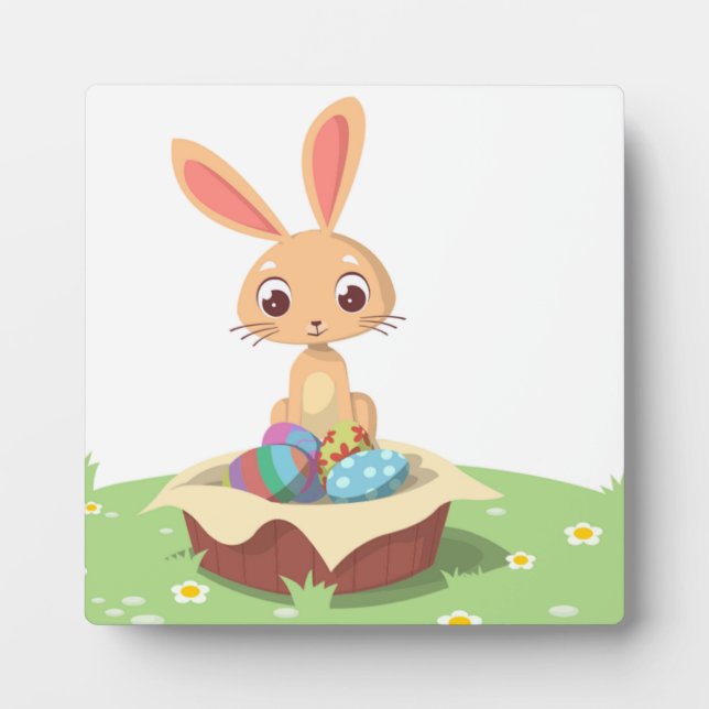 EASTER BUNNY PLAQUE (Front)