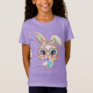 Easter Bunny Pop Art Bubble Gum T-Shirt
