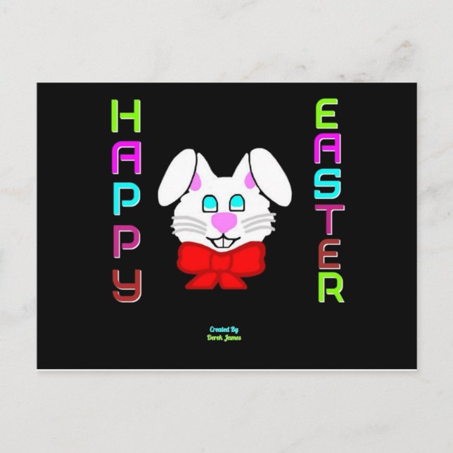 Easter Bunny Postcard (Front)