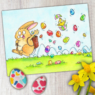 Easter Bunny Postcard