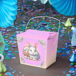 Easter Bunny Pretty Pastel Favour Box